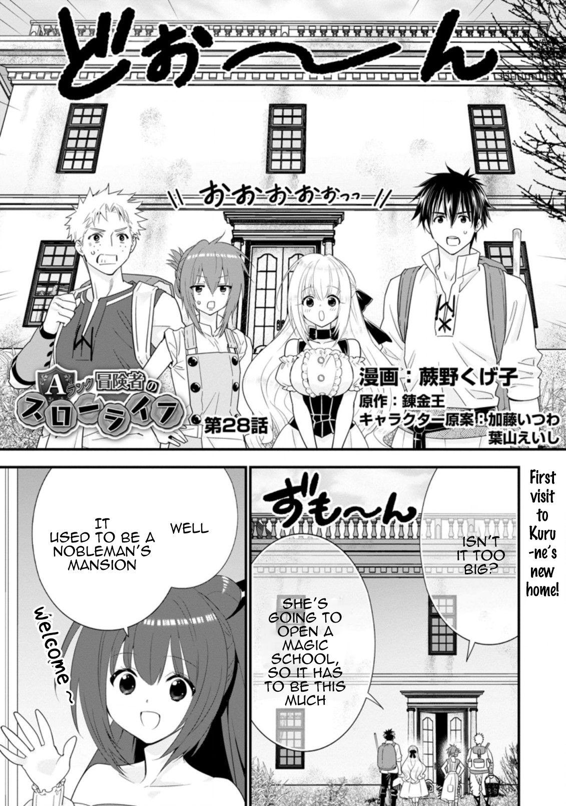 A-Rank Boukensha no Slow Life Chapter 28 1